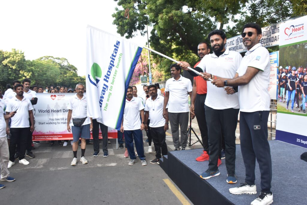 The Medway Heart Institute organised the World Heart Day 2022 Walkathon 