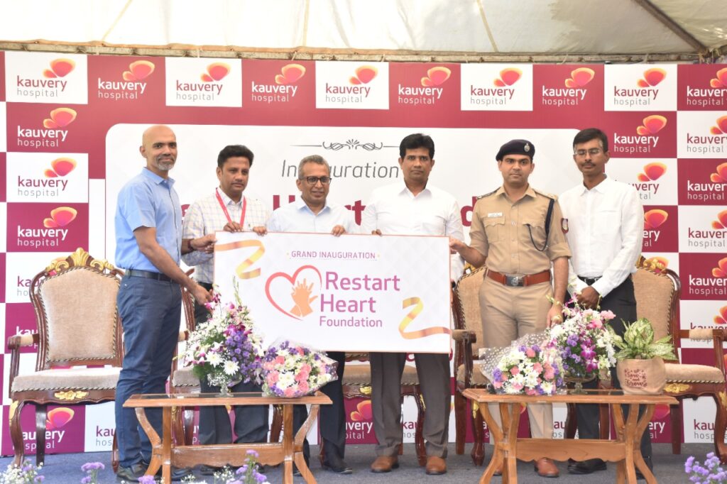 Ahead of World Heart Day, Kauvery Hospital launches Restart Heart Foundation￼