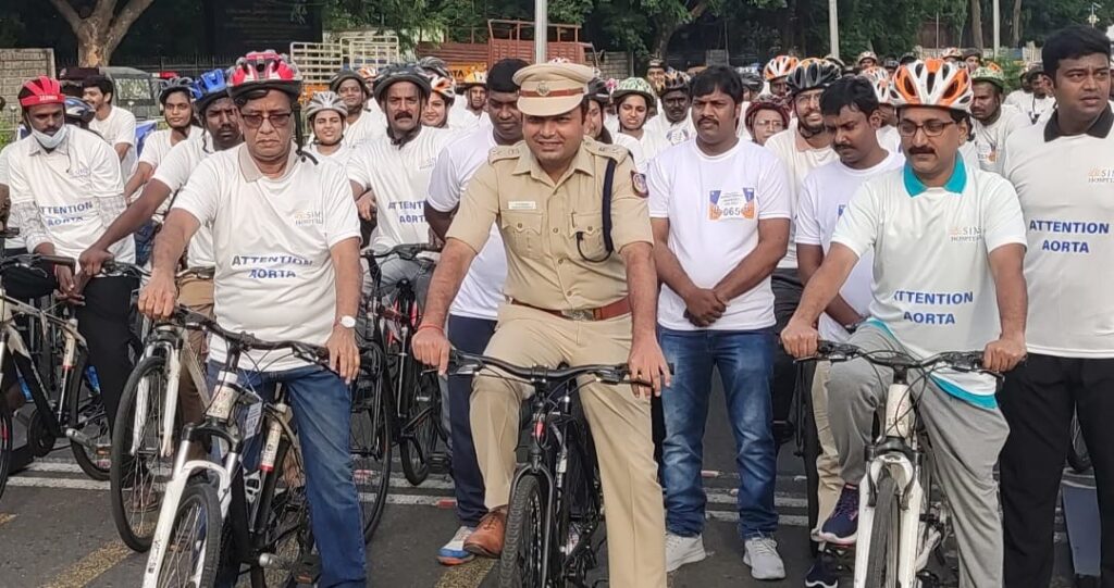 Cycle rally creates awareness and spreads hope about Aortic Disorder on Aortic Dissection Awareness Day 2022