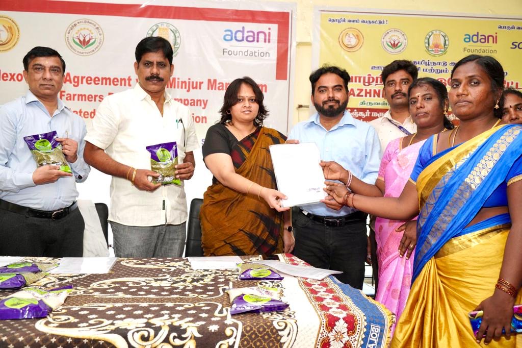 Adani Foundation teams up with Sodexo India to support  women farmers in Chennai