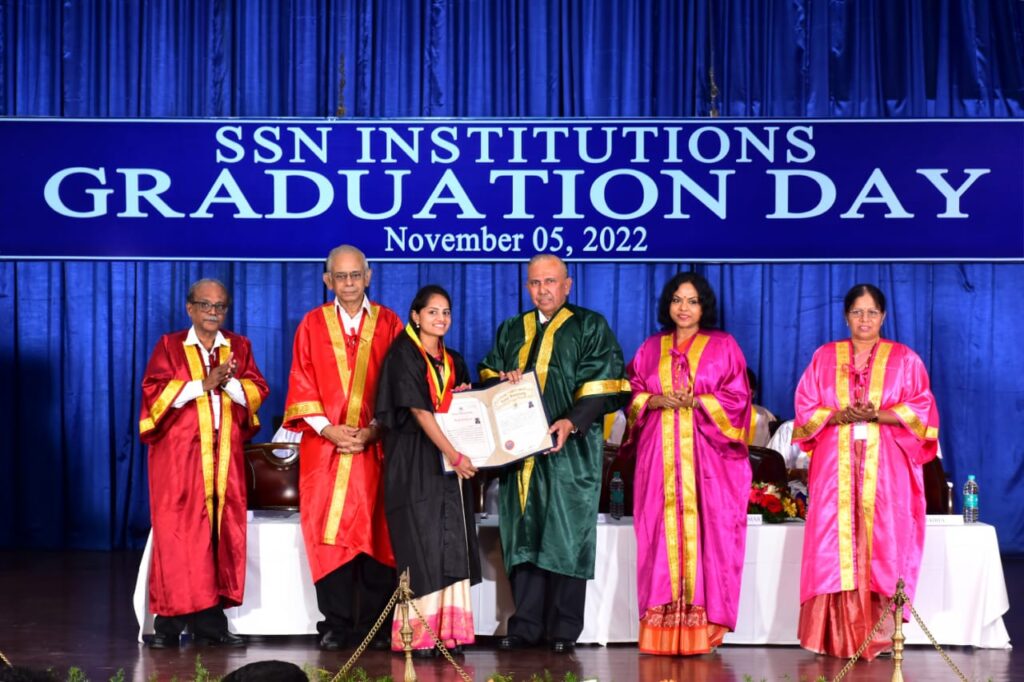 SSN College of Engineering celebrates its 22nd Graduation Day