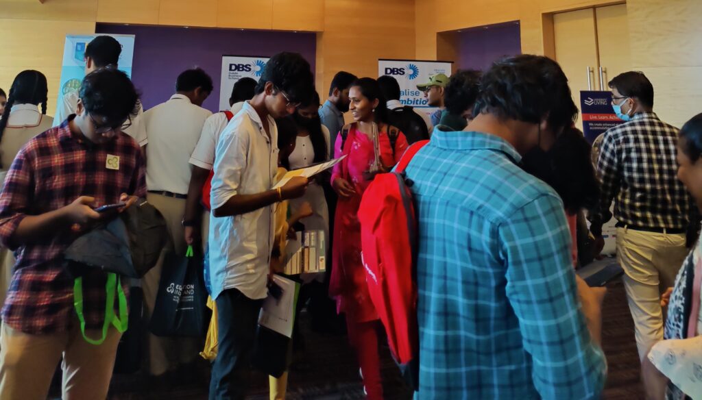 Chennai students turn out in large numbers to attend the Government of Ireland Education fair
