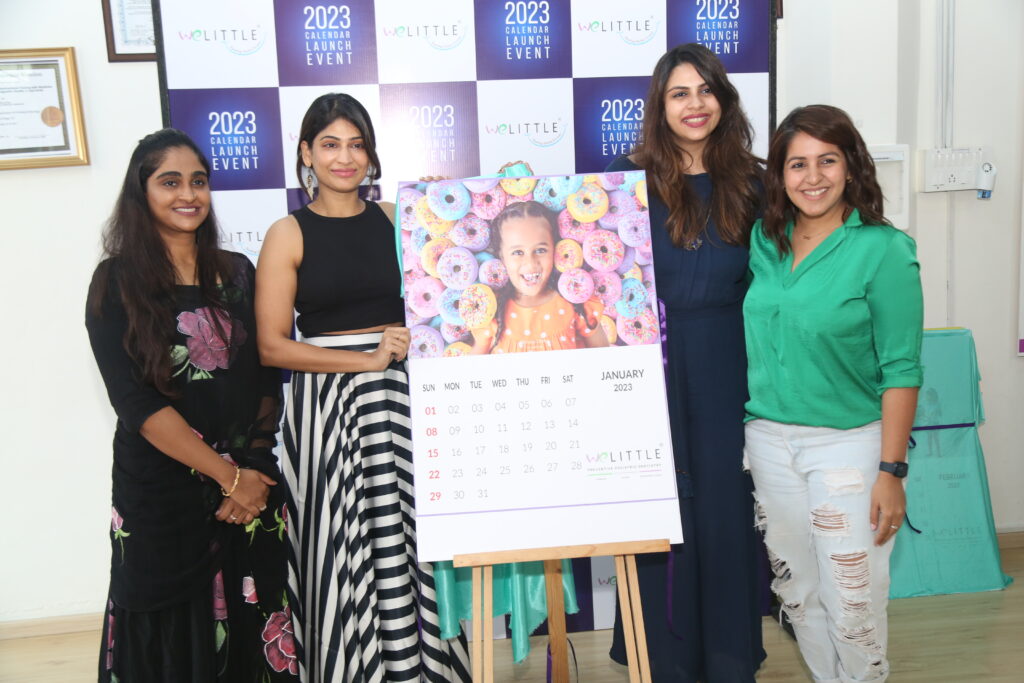 ‘We Little’ Clinic Calendar launched by Dr Shifa Samsudeen, Amrita Samant, Shruti Nakul, Vijayalakshmi 