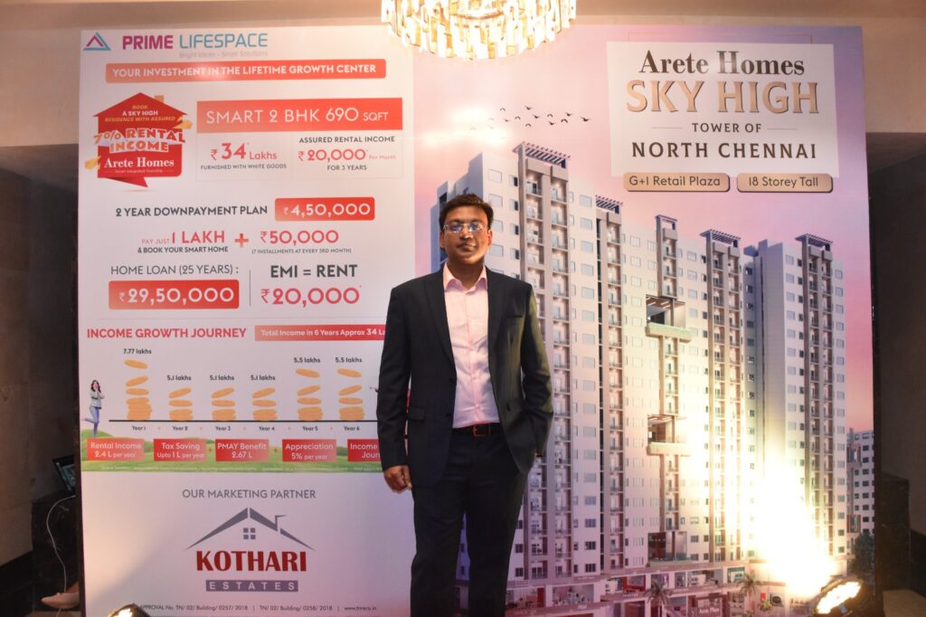 This is a Proud Moment for Kothari Estates to present Arete Homes SkyHigh Towers and be the title Sponsor of M-Circle’s Geek-o-Pedia