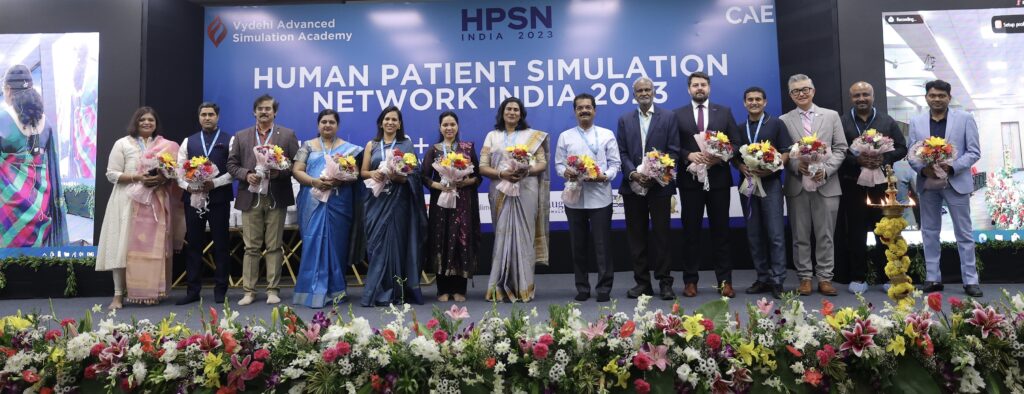 India’s First Multidisciplinary Hybrid Simulation Event, HPSN 2023 is held at Vydehi Advanced Simulation Academy 