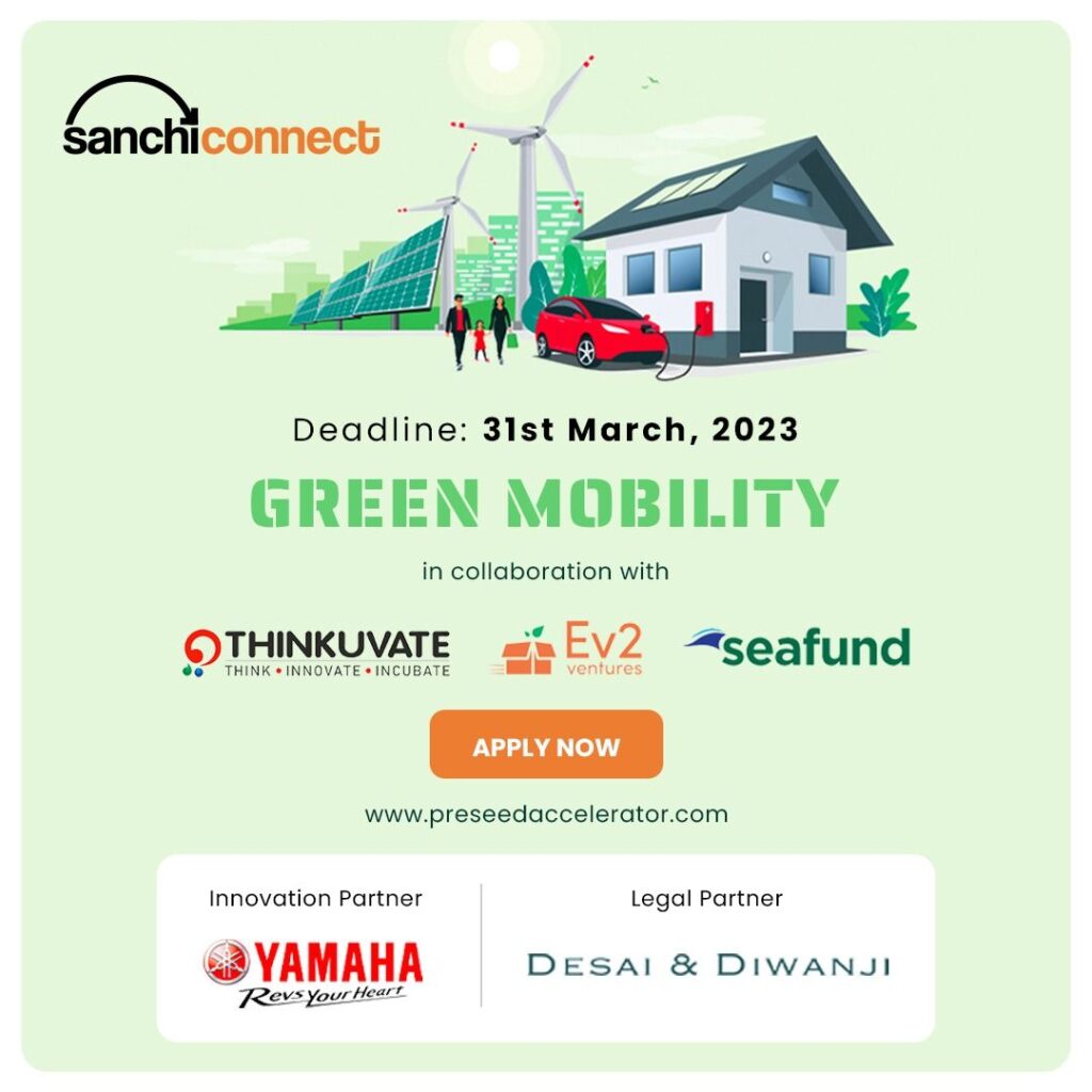 4 days left for early-stage EV startups to participate in green mobility program