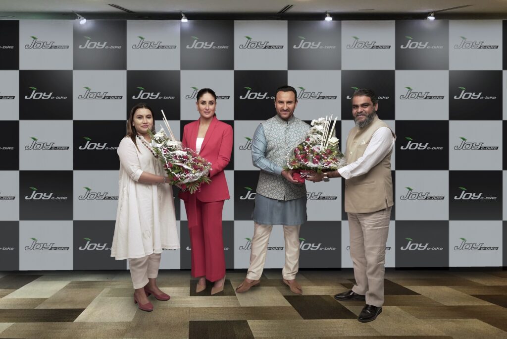 Wardwizard Innovations & Mobility Ltd. appoints Saif Ali Khan and Kareena Kapoor Khan as its Brand Ambassadors 