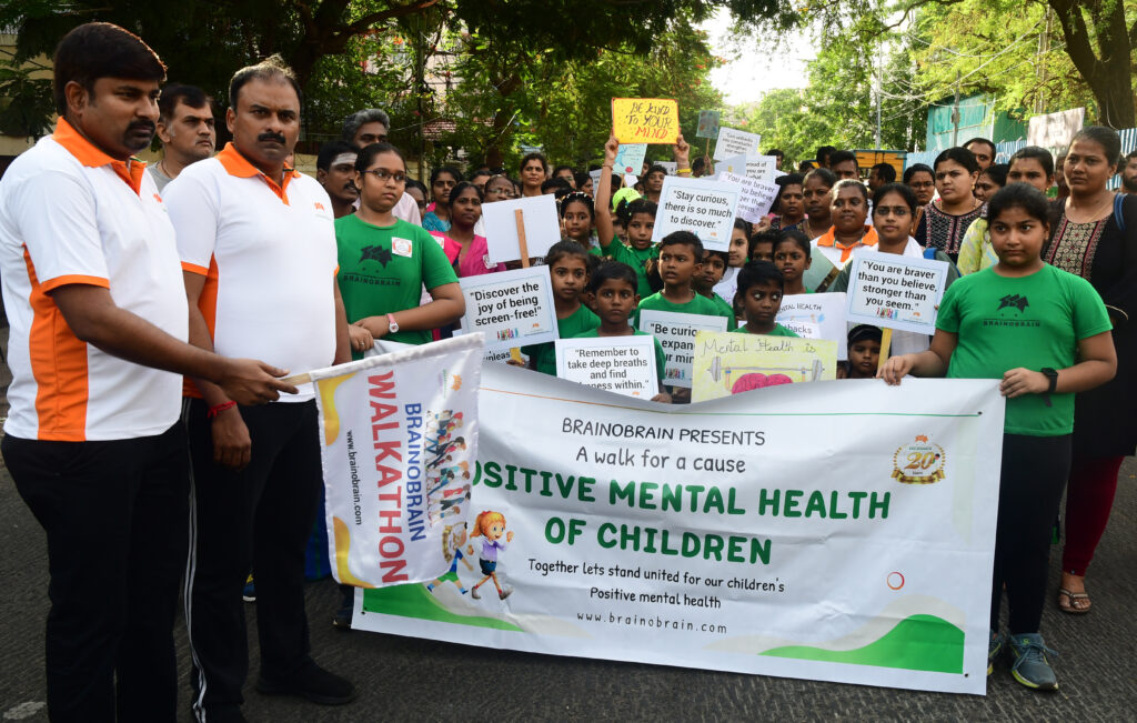 Brainobrain’s Walkathon for Mental Health of Children Attracts 500+ Participants 