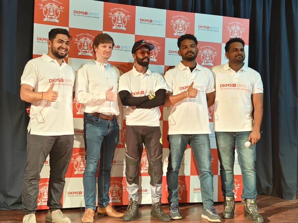 Bengaluru Bikers Join Hands to Raise Awareness About Blood Cancer and Stem Cell Donation