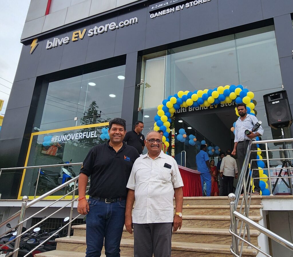 BLive launches its first Multibrand EV store in TamilNadu, plans to open 25 more in the State