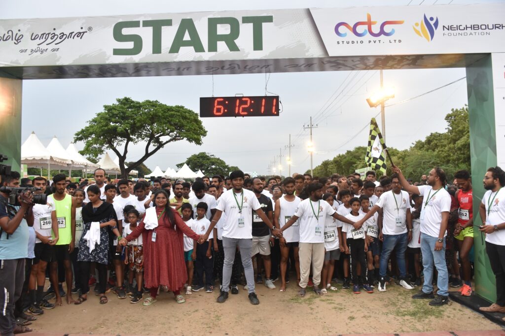 3rd Edition of Tamil Marathon attracts 10,000 participants