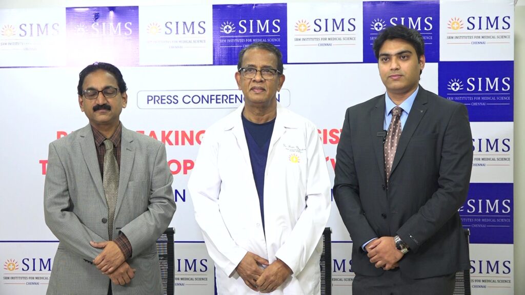 SIMS Hospital’s Doctors Use New Methods to Remove Tumour in Elderly Patients