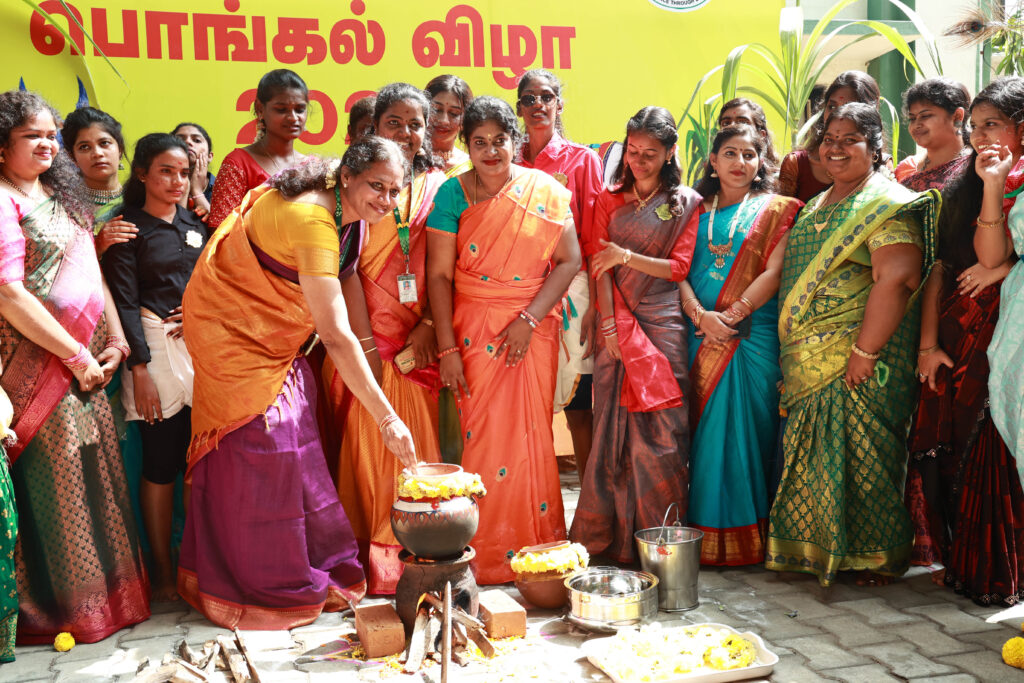 Pongal fete gets all its rustic charm at Dr. MGR-Janaki College for Women