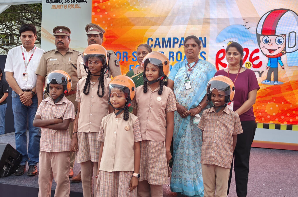 ICICI Lombard kick started the ‘Ride to Safety’ rally in Chennai, aims to raise awareness about road-safety measures