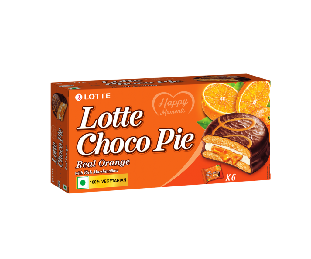 Lotte India Introduces a Refreshing Delight – Lotte Choco Pie Real Orange