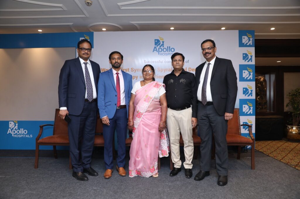 Apollo hospitals performs world-first Renal denervation therapy with Simplicity Spyral for a hypertensive patient with Ectopic kidney