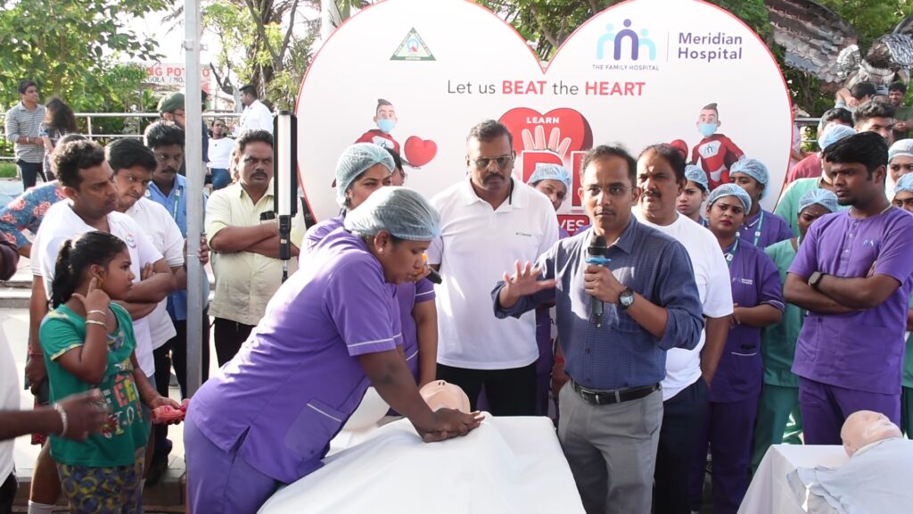 Meridian Hospital organizes CPR Awareness & training for General Public: Let us BEAT the HEART