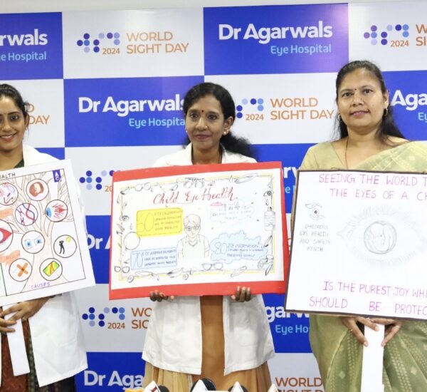 Dr Agarwals Conducts Eye Checkups and Donates Glasses for Children across Orphanages in Chennai