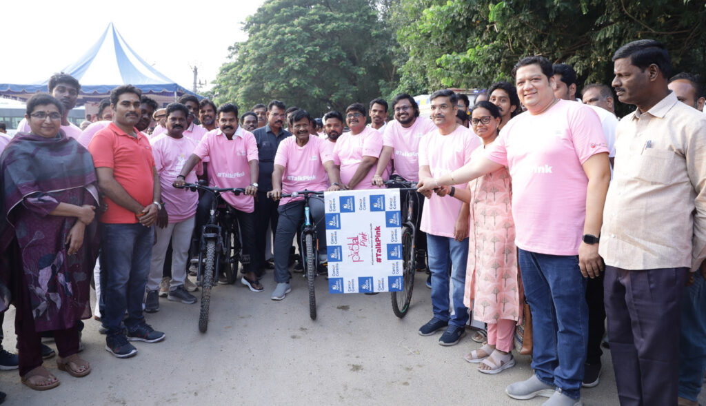 Apollo Cancer Centers and Apollo Specialty Hospitals, Vanagaram, hosted “Pedal Pink”Cyclothon in Tiruvallur to Promote Breast Cancer Awareness