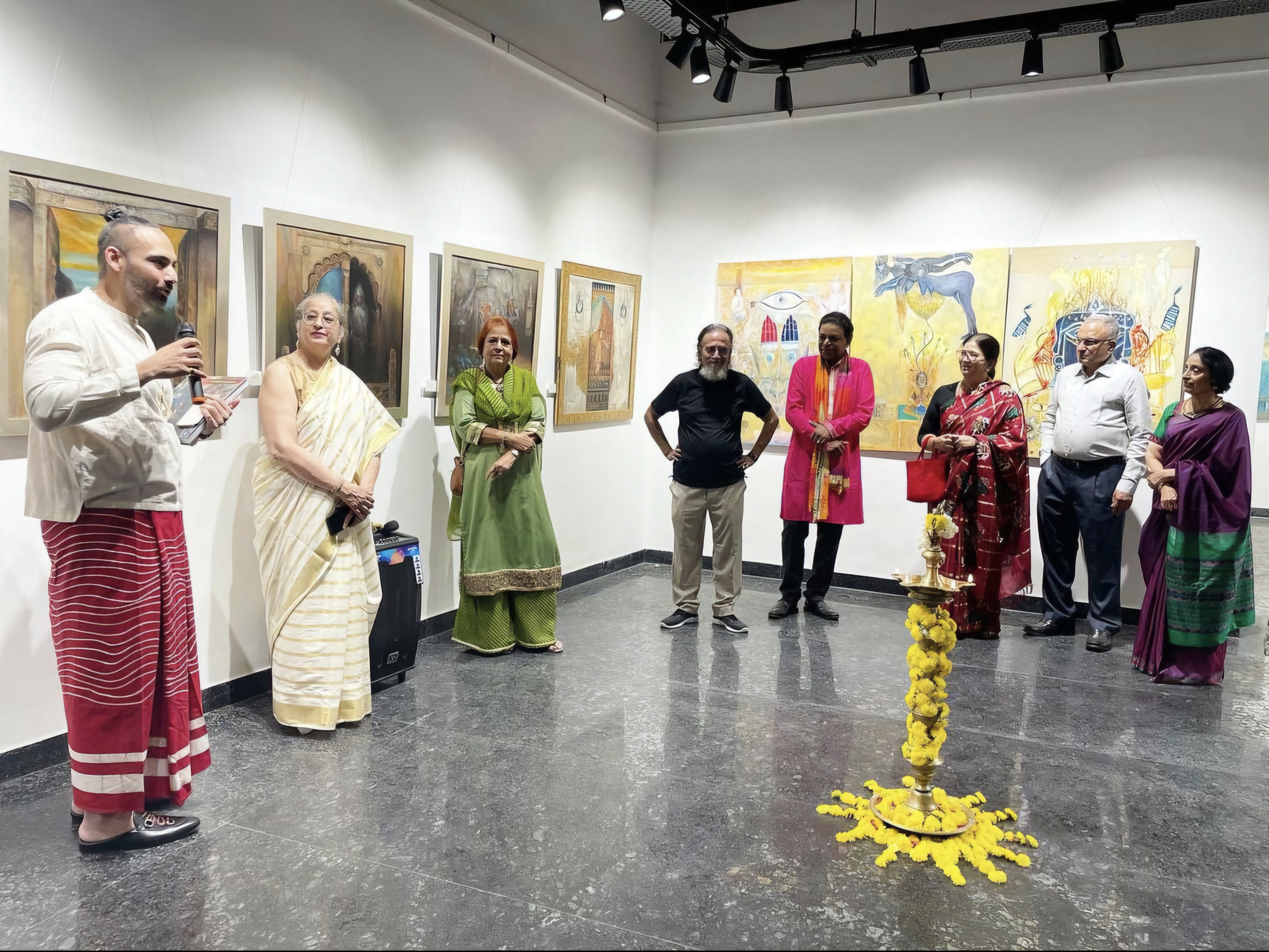 A Retrospective Exhibition on Modern and Contemporary Art by Amitabh Sengupta