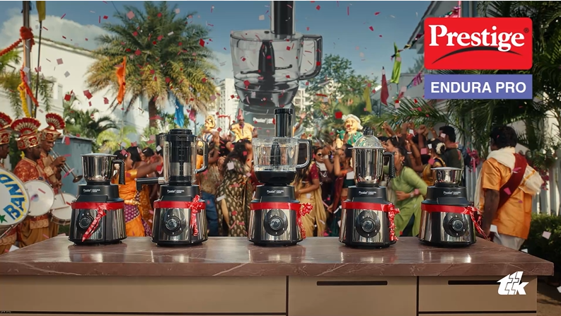 TTK Prestige Launches TVC, Positioning Endura Mixer Grinder as the Star of Every Kitchen