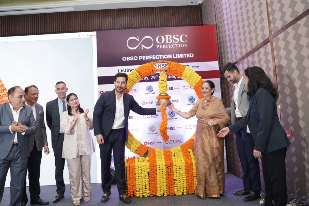 OBSC Perfection Limited Lists on NSE SME Today, Rises Post-Listing with Strong Market Response