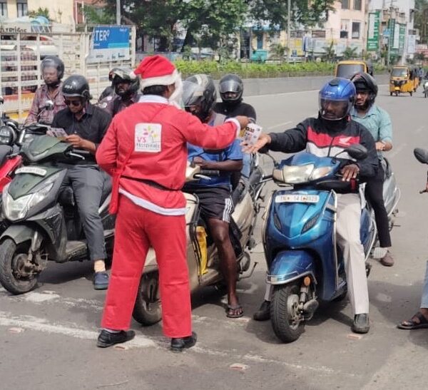 Successful Completion of the “STOP and WATCH” Road Safety Awareness Campaign by VS Hospitals and Chennai Traffic Police