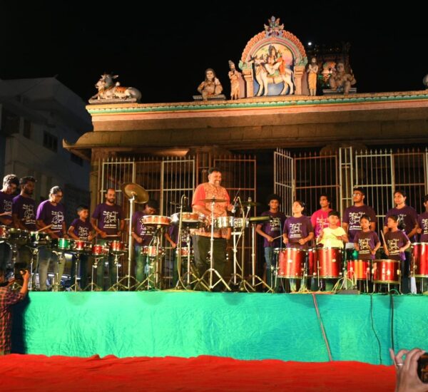 Rhythms of India and Puppet show a big hit at Sundaram Finance Mylapore Festival 2025  