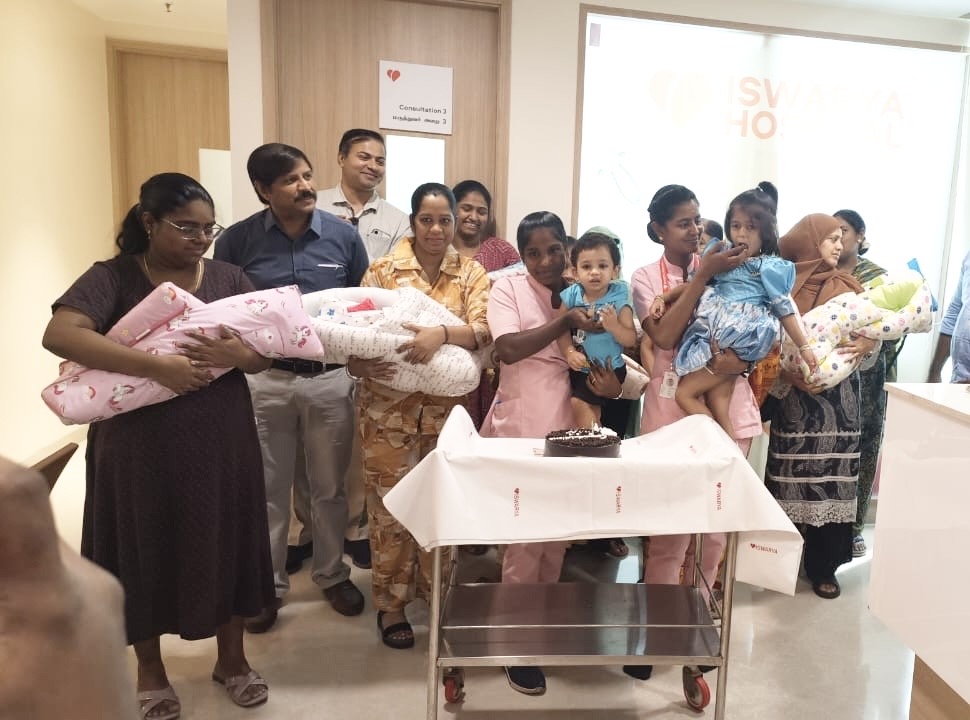 Iswarya Hospital Completes 100 Successful Deliveries