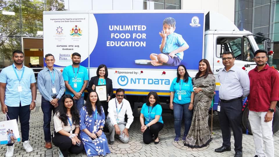 NTT DATA Partners with The Akshaya Patra Foundation to Enhance Mid-Day Meal Delivery in Bengaluru