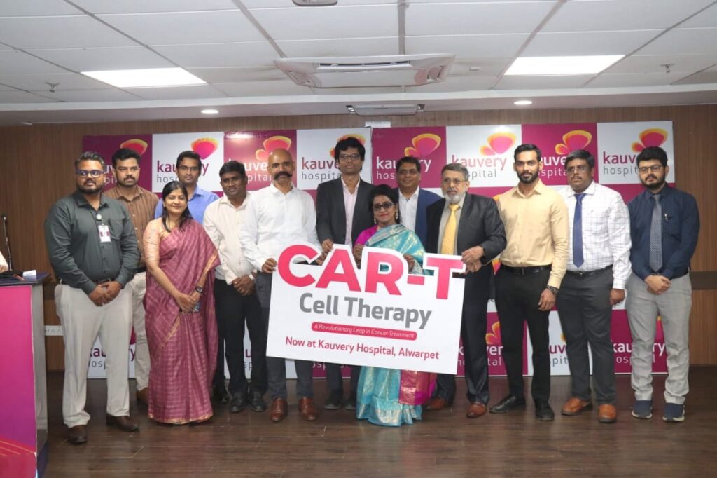 Kauvery Hospital Alwarpet Introduces  CAR-T Cell Therapy – A Revolutionary Leap in Cancer Treatment