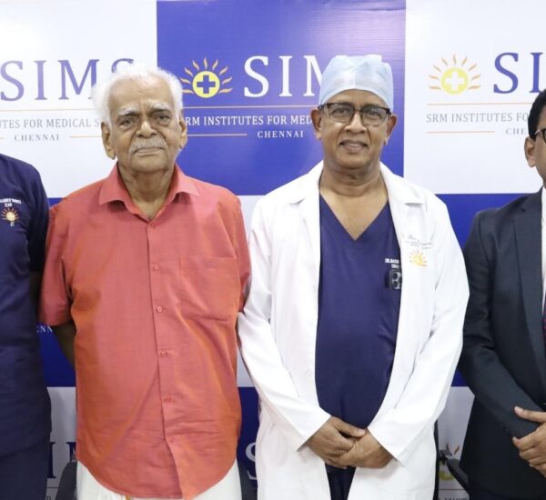 SIMS Hospital Performs South India’s First Combined Beating Heart Four Vessel Bypass and Pacemaker Implantation on 92-Year-Old Doctor