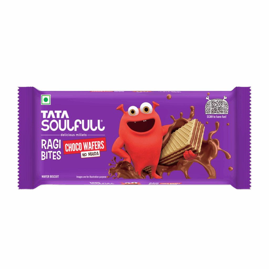 Tata Soulfull Reinvents Kids’ Snacking with Ragi Bites Crème Wafers