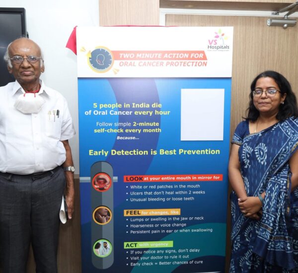 VS Hospitals Launches ‘Two Minute Action for Oral Cancer Protection’