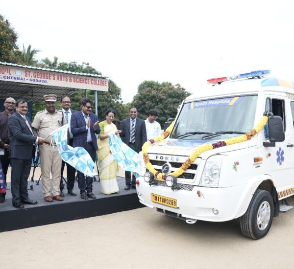 World Emergency Medicine Day, Apollo Hospitals Launches ‘Fleet of Hope’ to Raise Awareness on 1066 Emergency Services