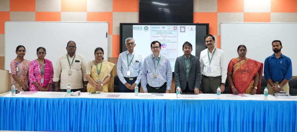 “Inclusive Healthcare Is a Human Right, Not a Favour” – Dr. Venkatesan Chakrapani at SRM’s National TOT on Transgender Care