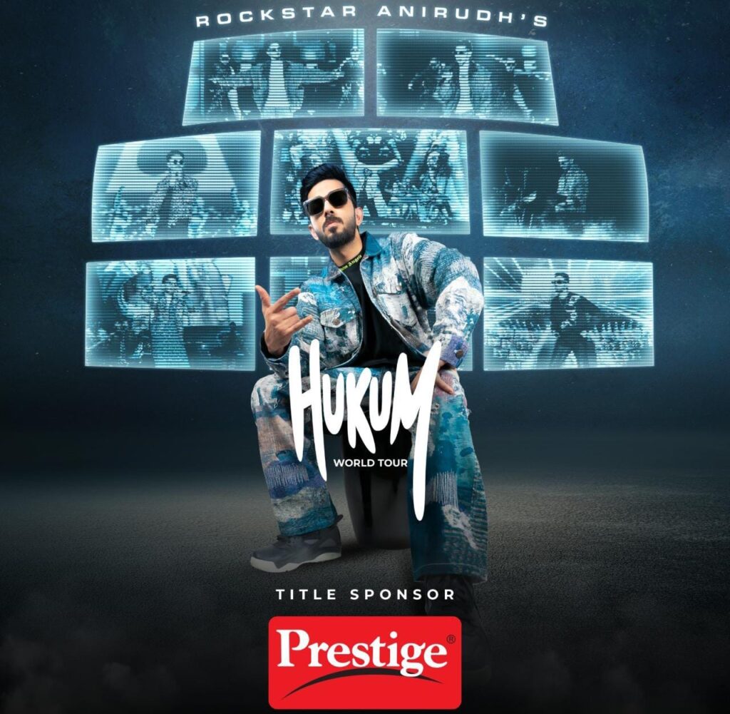 TTK Prestige Presents Rockstar Anirudh’s Power-Packed World Tour
