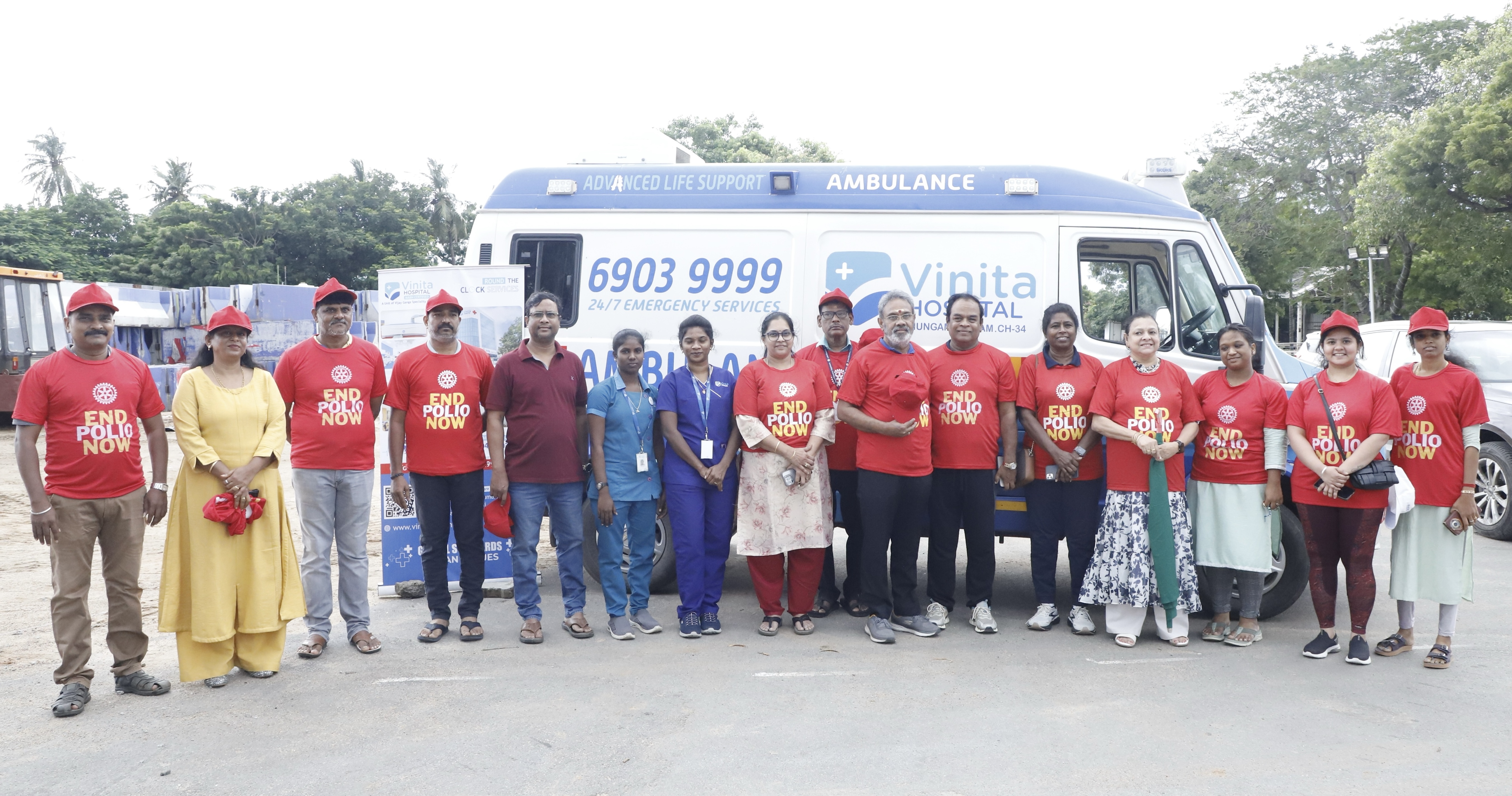 ROTARY INTERNATIONAL DISTRICT 3234 ORGANIZES CYCLE RALLY TO END POLIO AND COMBAT DRUG ABUSE