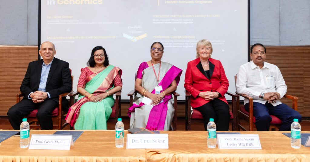 Apollo Knowledge and Sri Ramachandra Institute of Higher Education and Research, Chennai have jointly launched the Advanced Certification in Genomics program