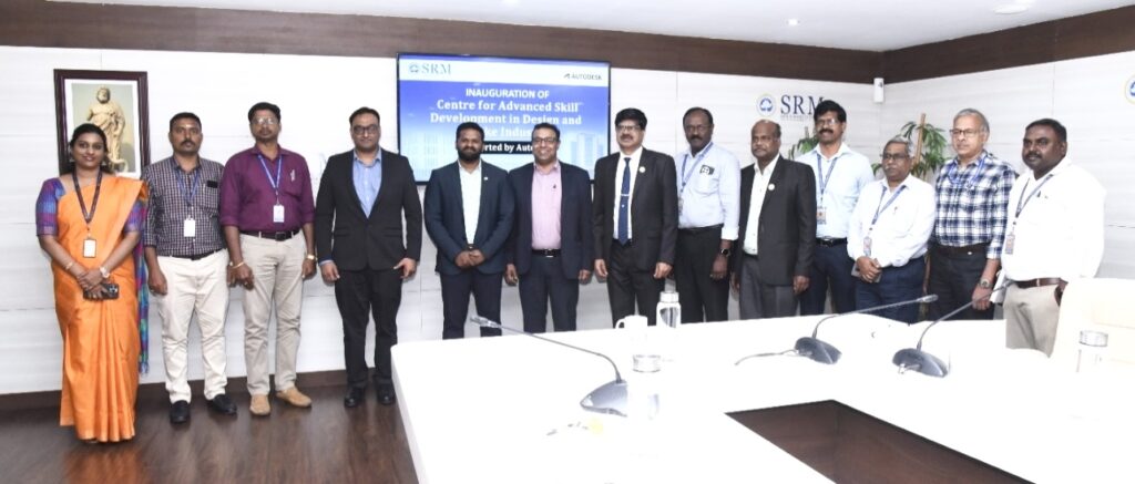தொழில்துறையின் ஆதரவுடன் எஸ்.ஆர்.எம். பல்கலைக்கழகத்தில் தமிழகத்தின் முதல் பல்துறை மேம்பட்ட திறன் மற்றும் தொழில் உருவாக்க மையம் தொடக்கம்