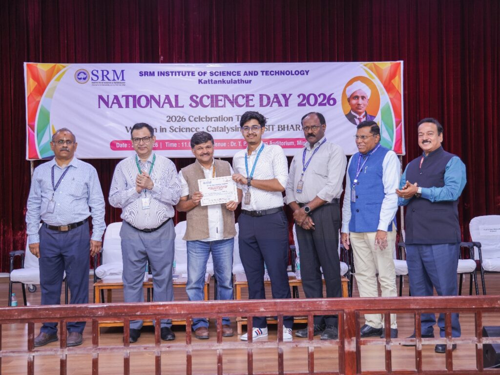 National Science Day 2026 at SRMIST Highlights Viksit Bharat Vision; Dr. A.P.J. Abdul Kalam Research Award Presented to Scholars