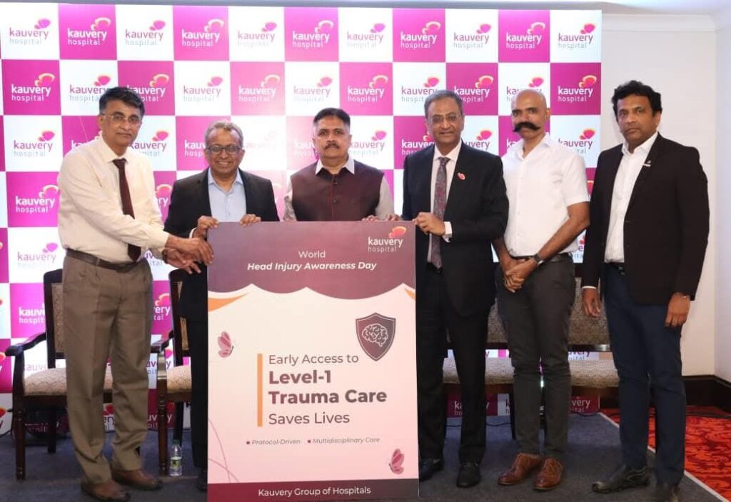 Kauvery Hospitals Highlights Importance of Early Access to Level I Trauma Care on World Head Injury Awareness Day