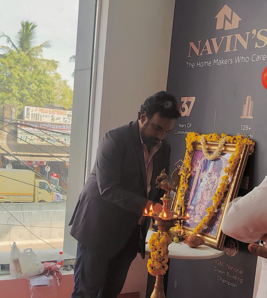 Navin’s Inaugurates New Sales Office at Valasaravakkam