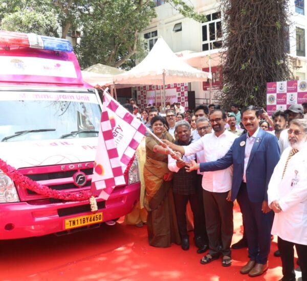 Kauvery Hospital Chennai & Lions District 3241C Launches Mobile Mammogram to Improve Access to Early Breast Cancer Screening