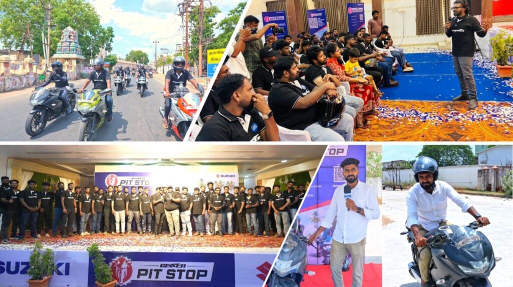 Suzuki Motorcycle India Expands On-Ground Customer Engagement with GIXXER Pit Stop in Kumbakonam, TN