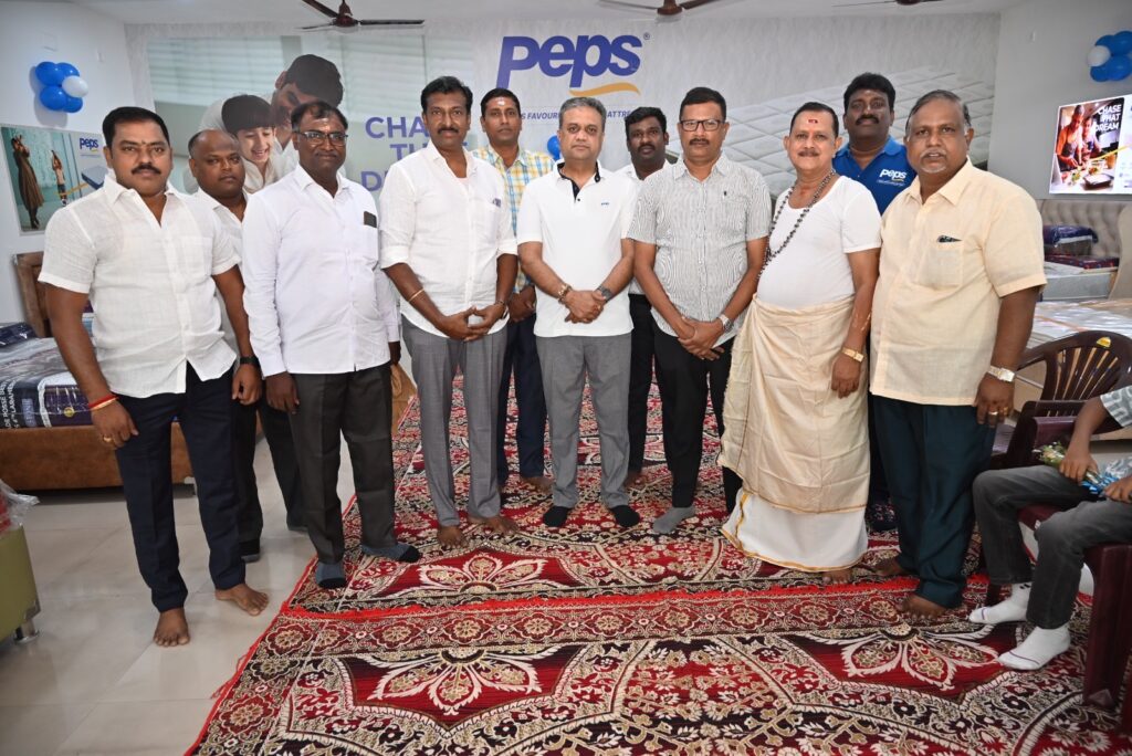 Peps Industries Expands Tamil Nadu Presence with the Launch of 135th Great Sleep Store in Chennai