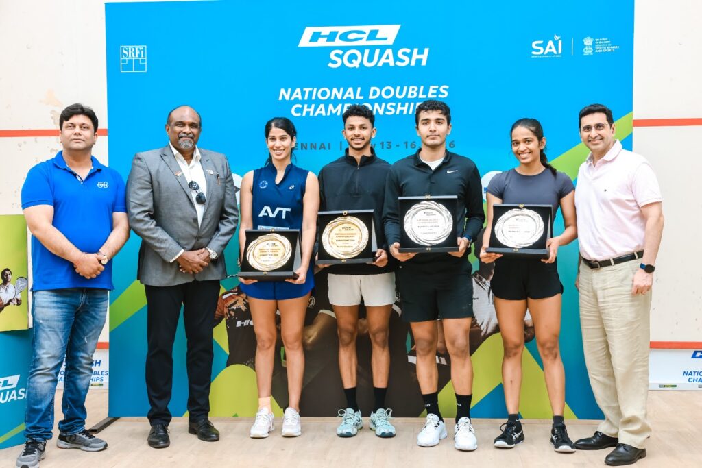 Third Edition of HCL Squash Doubles National Championships Concludes in Chennai