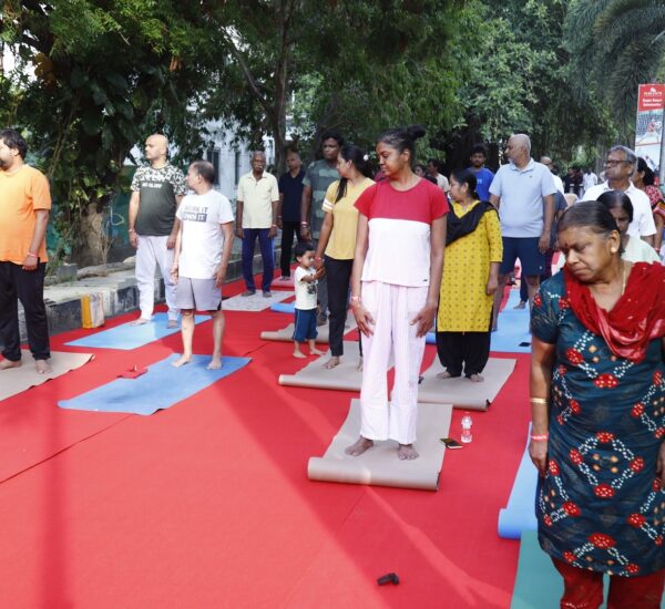 Navin’s Marks International Yoga Day with Community Wellness Initiative