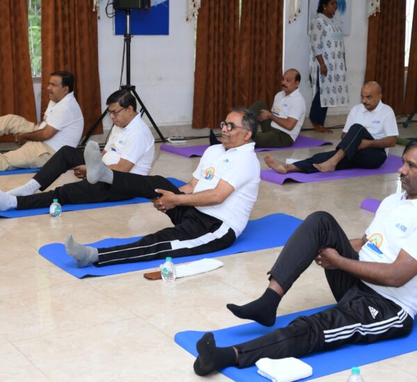 Indian Overseas Bank Celebrates 12th International Day of Yoga
