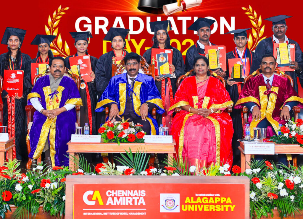 800 Students Graduate at Chennais AmirtaInternational Institute of Hotel Management as Industry-Ready Hospitality Professionals